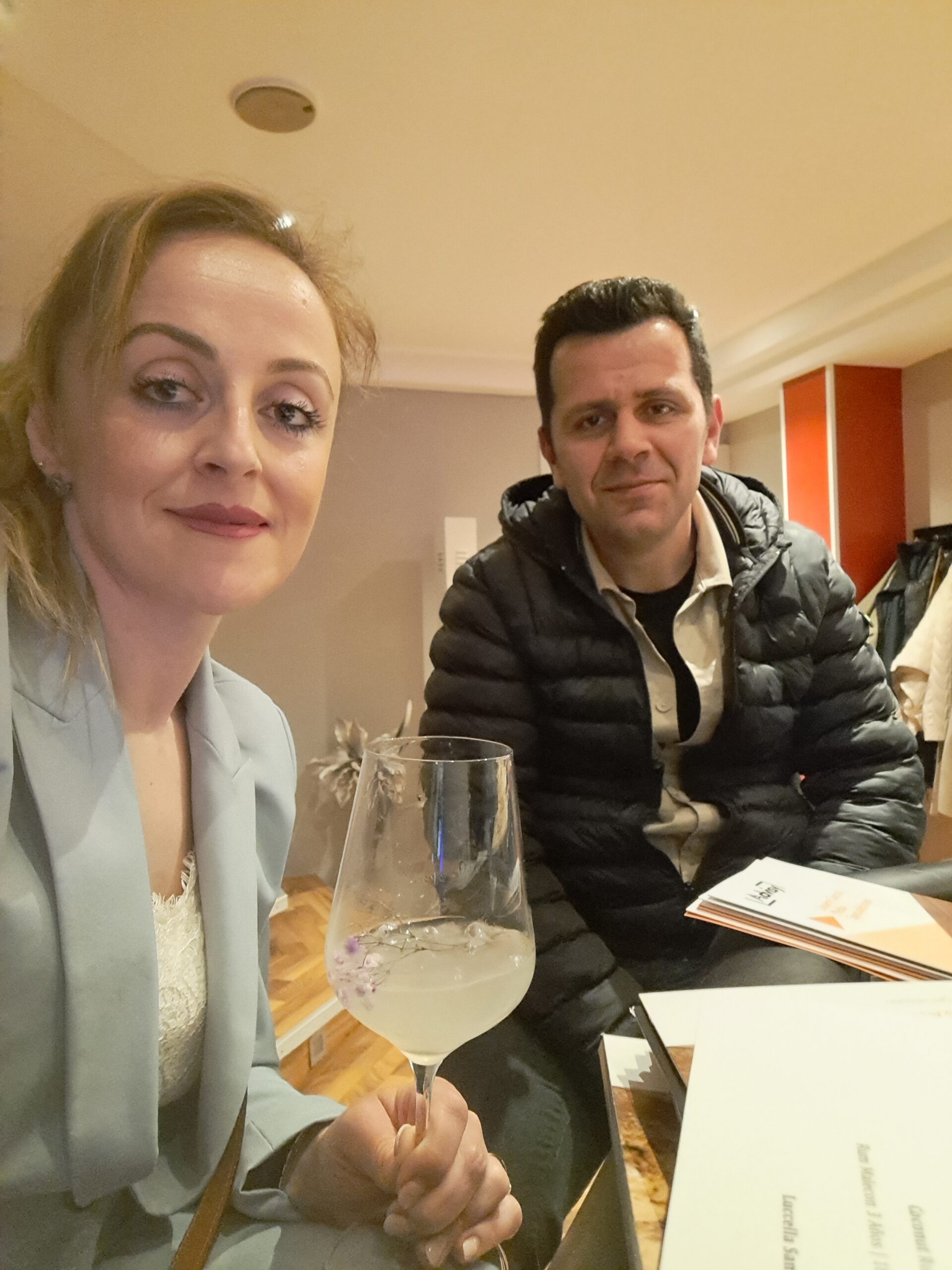 Markela und Stefan, Inhaber des Restaurant Samos