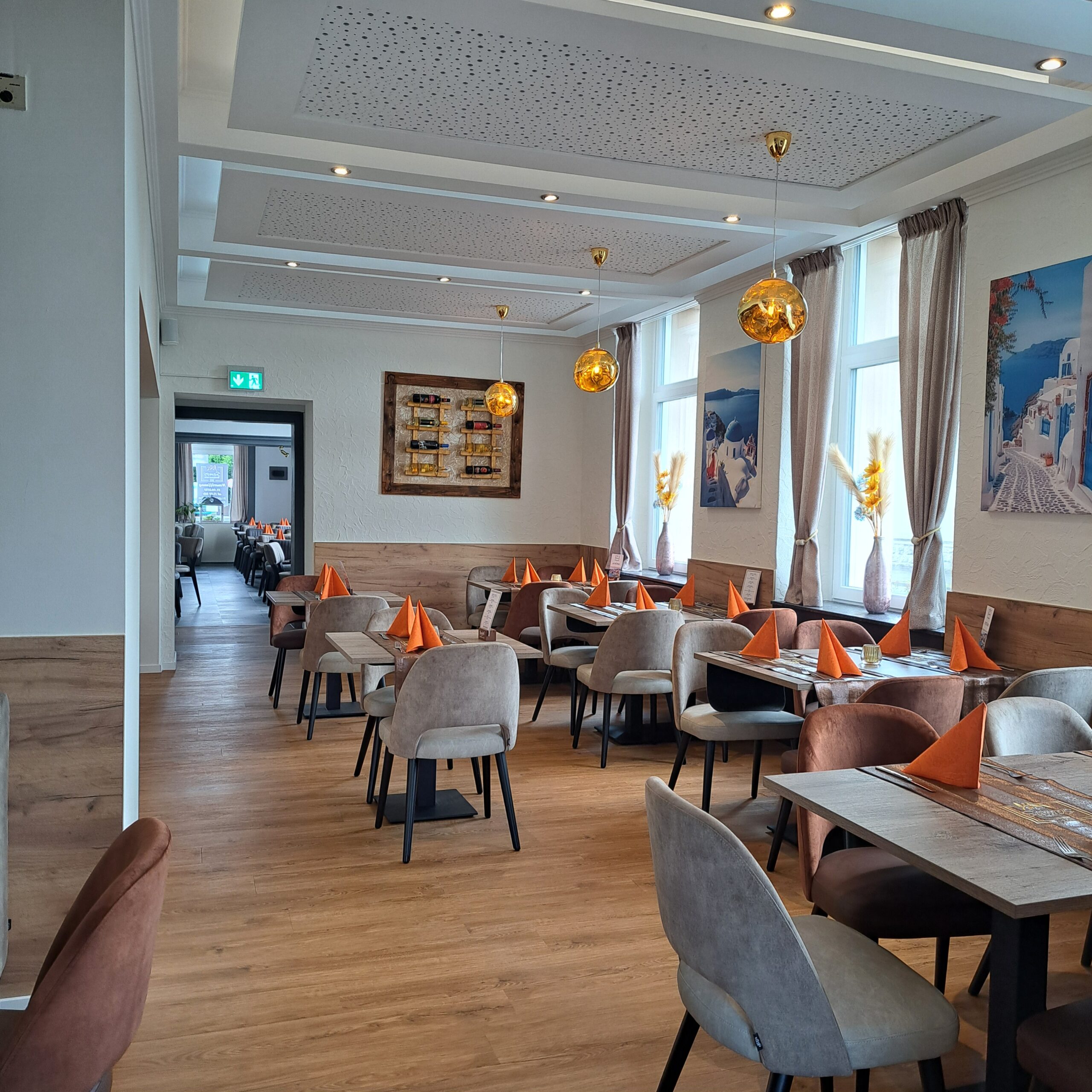 Innenraum des Restaurant Samos
